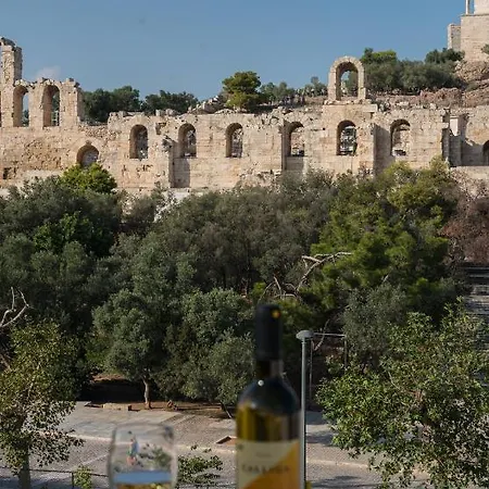 Acropolis And Odeon Panorama Atena